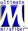 Ulimate MiraFiber logo - cleans streak free